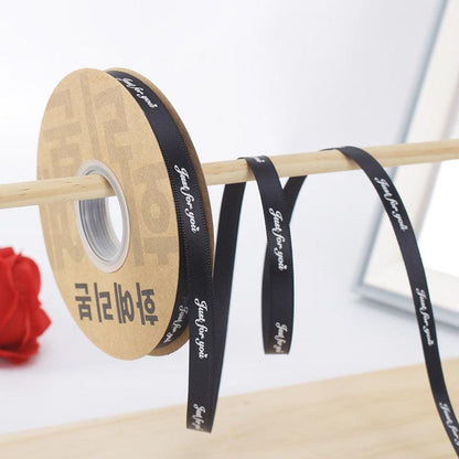 [love forever]Flower Packaging Materials Floral Ribbon Cake Packaging Ribbon 1cm, 40 Yards/Roll.