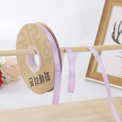 [Just for you]Flower Packaging Materials Floral Ribbon Cake Packaging Ribbon 1cm, 40 Yards/Roll - HUAYI