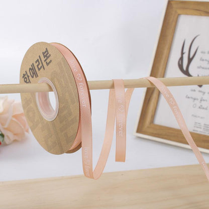 [Just for you]Flower Packaging Materials Floral Ribbon Cake Packaging Ribbon 1cm, 40 Yards/Roll - HUAYI