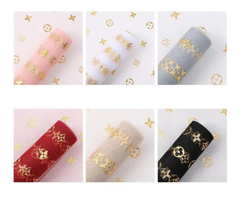 Korean Style Unique Metallic Waterproof Rose Floral Bouquet Packing,19.68 inch * 5 yard - Huayi Flower Wraps