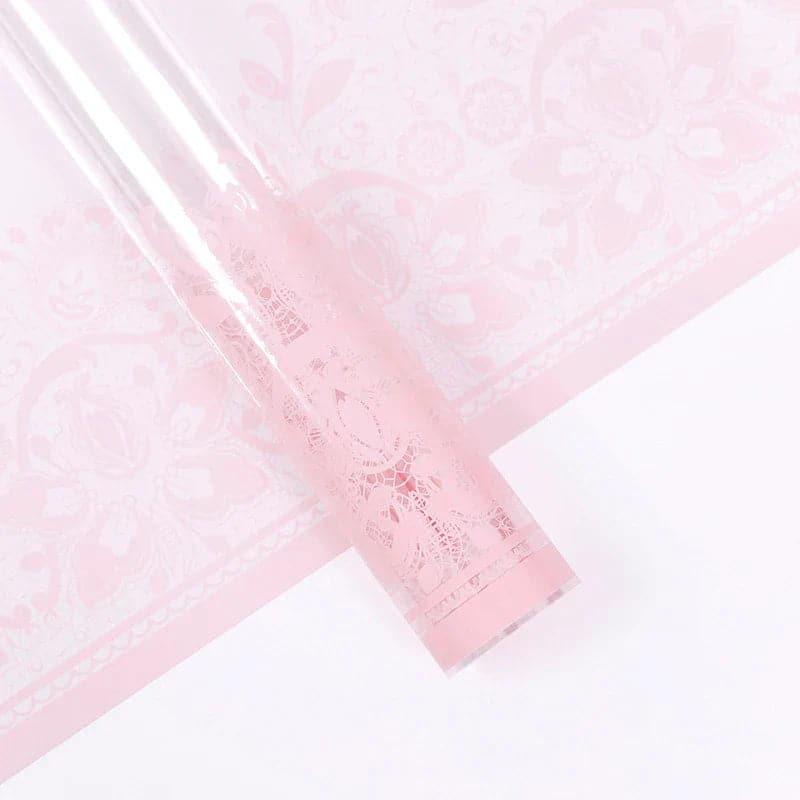 Lace Flower Paper Waterproof Bouquet for Wedding flower wrapping paper,22.8*22.8 inch - 20 sheets - Huayi Flower Wraps