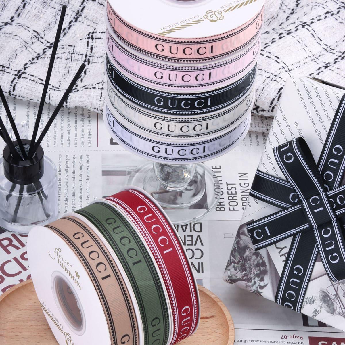 Luxurious Ribbon Tied with Flower Bouquet Cake Gift Box Packaging,2cm - 50 yard - Huayi Flower Wraps