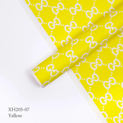 Four-leaf Clover Bouquet Flower Packing Wrapping Paper,22.8*22.8 inch - 20 sheets - Huayi Flower Wraps