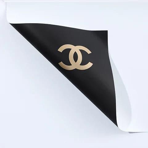 "Chanel" Flowers Wrapping Paper,22.8*22.8 Inch,20 Sheets - Huayi Flower Wraps