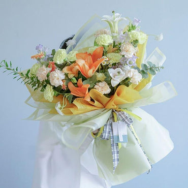 Matte Paper Bouquet Flower Wrapping Paper,22.8*22.8 inch - 20 sheets - Huayi Flower Wraps