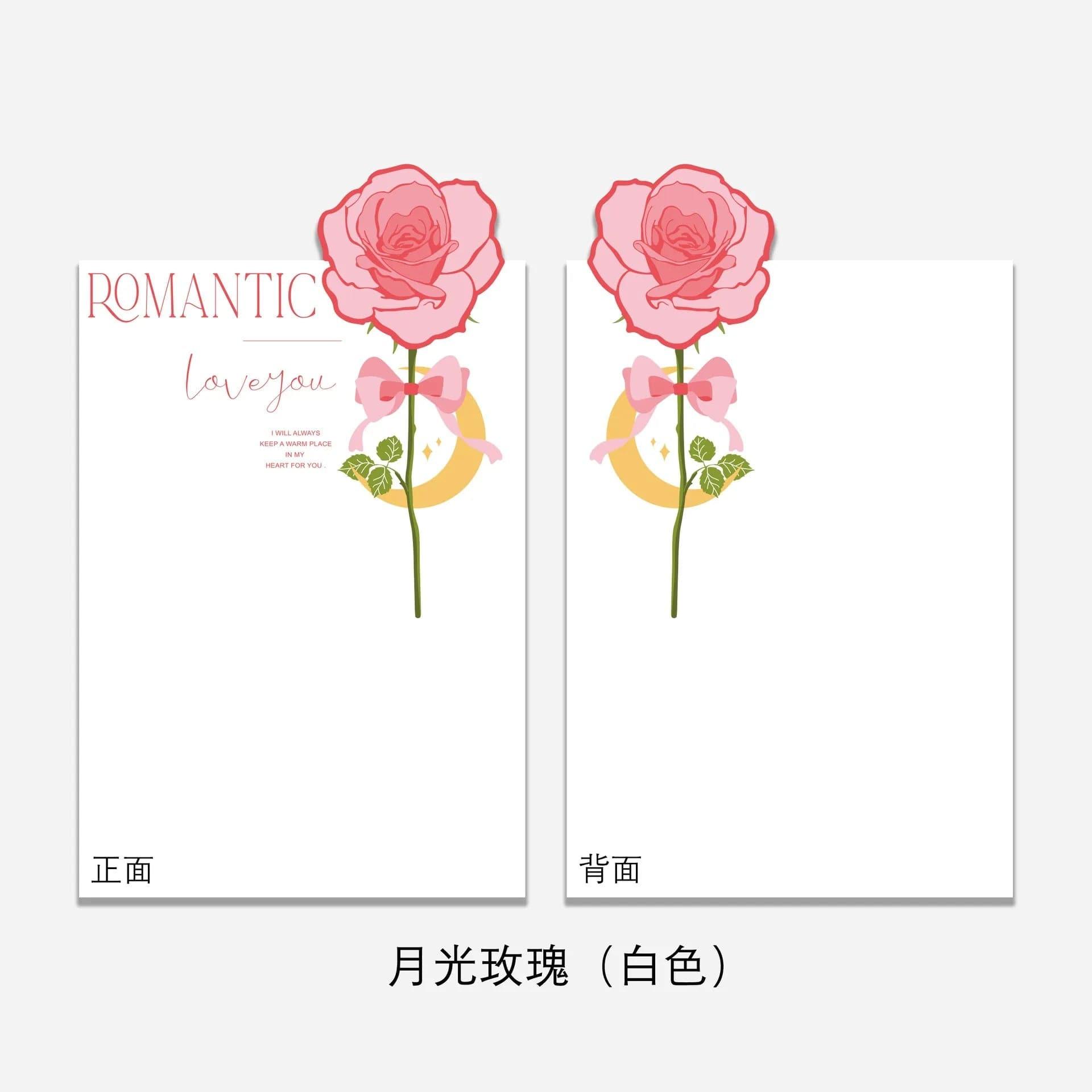 Mother's Day Korean Wrapping Paper Heart Designs Flowers Love Wrapping Paper,10 sheet.