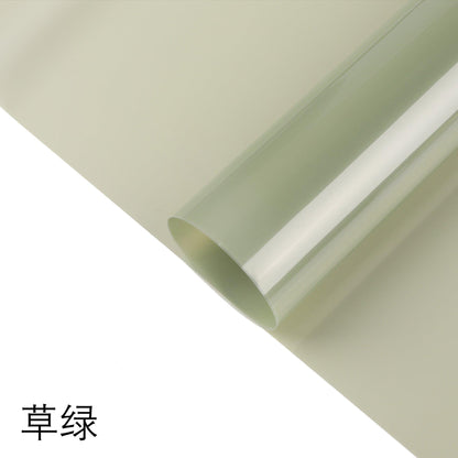 Opp Floral Paper Semi Transparent Glass Paper,22.8*22.8 Inch-20 Sheets - Huayi Flower Wraps