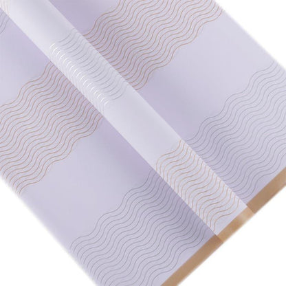 Phnom Penh Wave Line Anti Mist Face Paper,22.8*22.8 Inch-20 Sheets - Huayi Flower Wraps