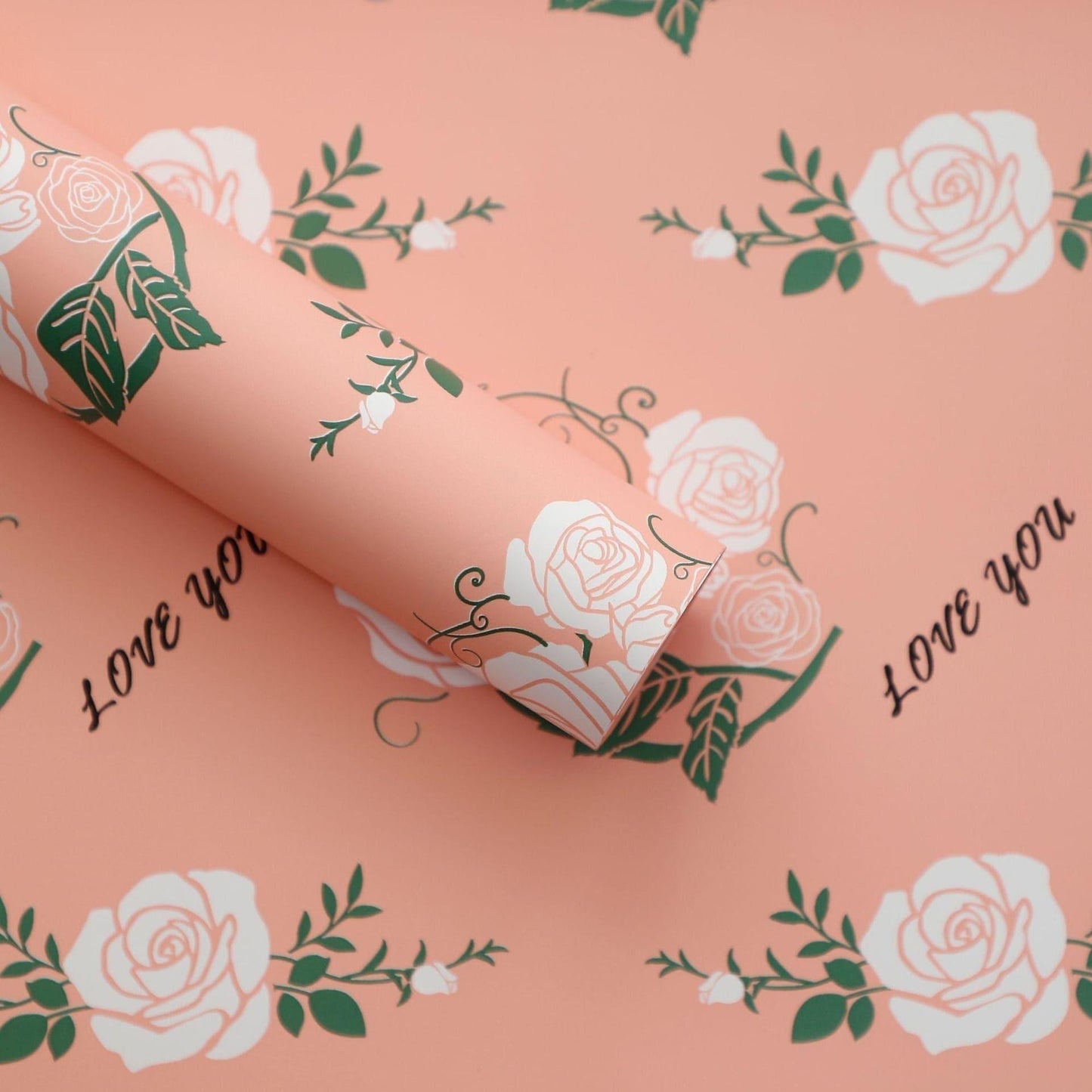 Rose Packaging Paper Flower Bouquet,22.8*22.8 inch - 20 sheets - Huayi Flower Wraps