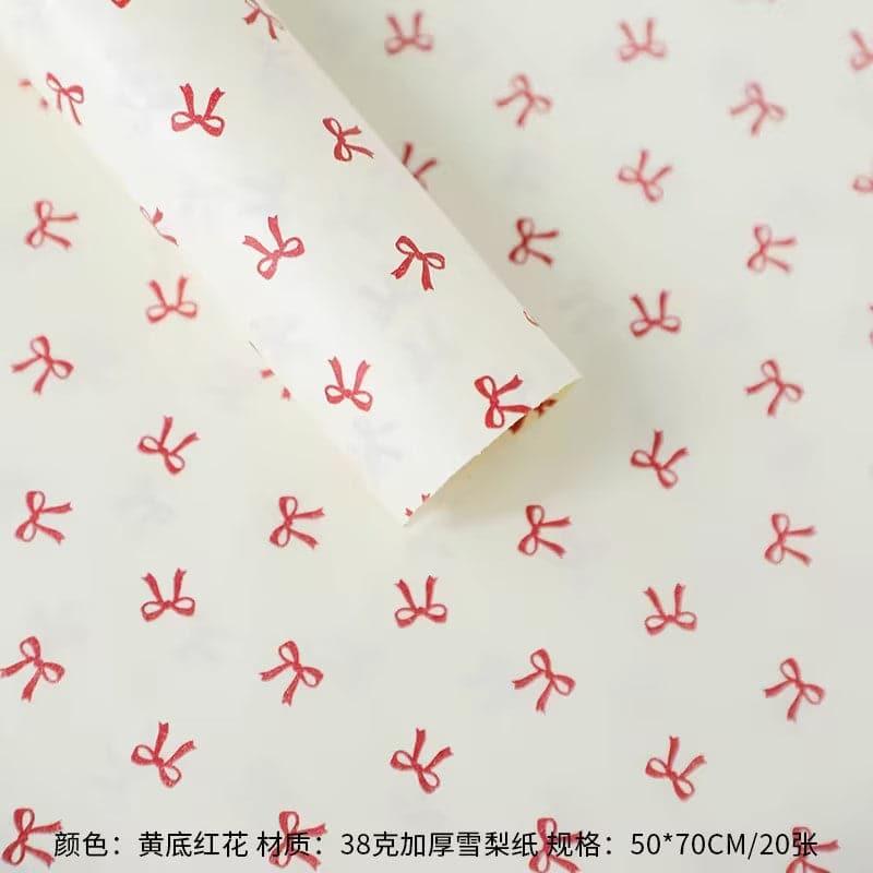 Rose Sydney Paper Floral Thickened Lining Paper Flower Wrapping Paper Wholesale - Huayi Flower Wraps