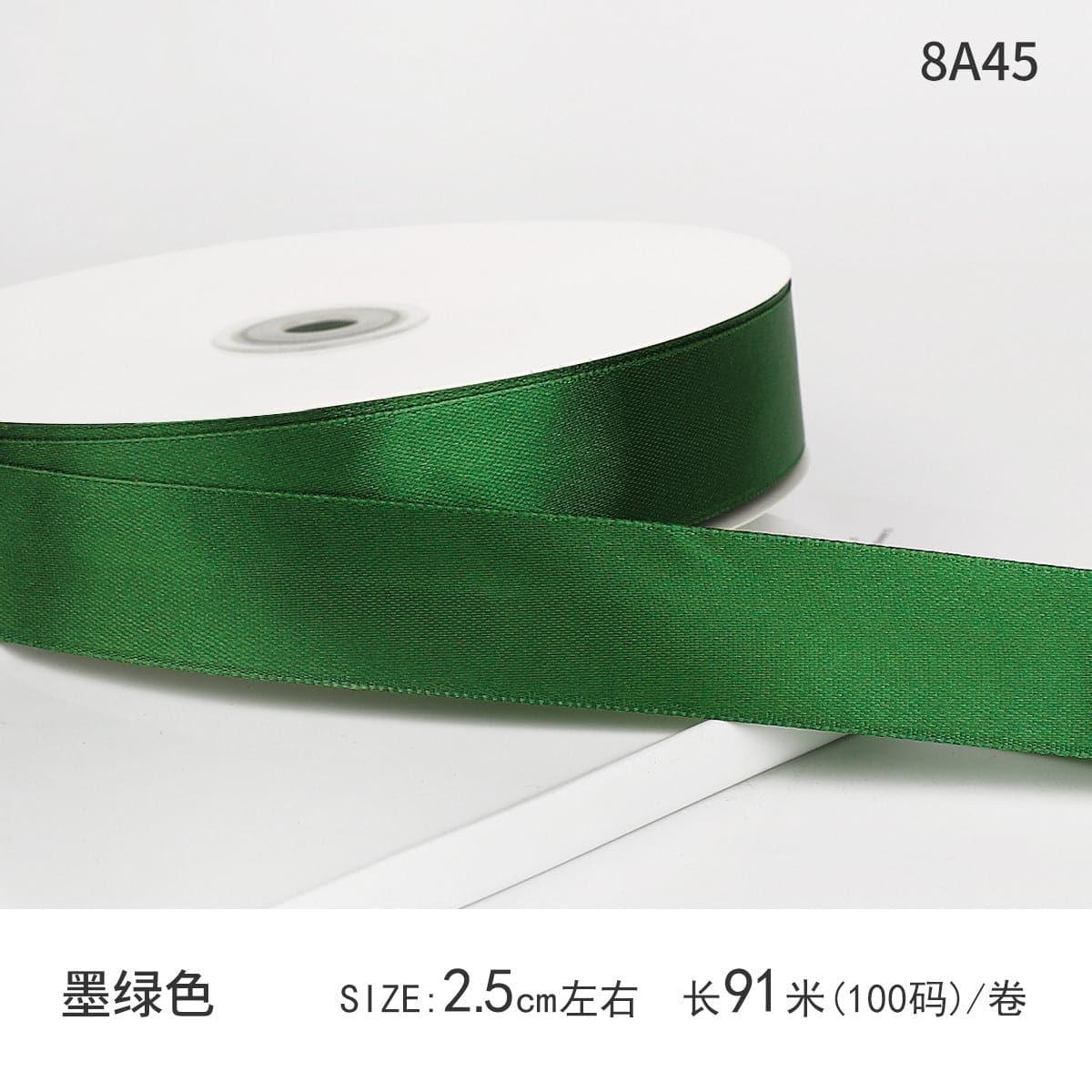 Satin Ribbon Gift Wrapping Webbing 0.98 inch 100 yards - Huayi Flower Wraps