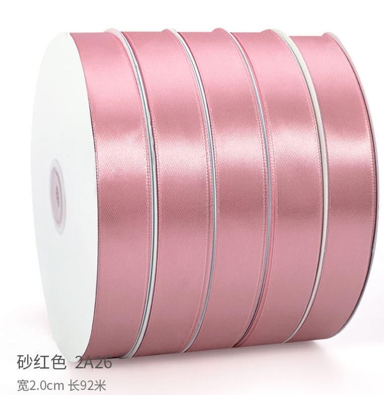 Satin Ribbon Gift Wrapping Webbing,2.0cm * 100 yards - Huayi Flower Wraps