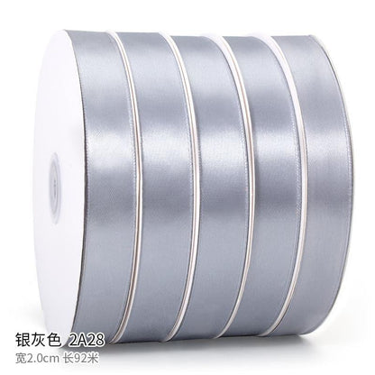 Satin Ribbon Gift Wrapping Webbing,2.0cm * 100 yards - Huayi Flower Wraps