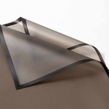 Solid Color Matte Edge Paper Translucent Waterproof Paper,22.8*22.8 inch - HUAYI