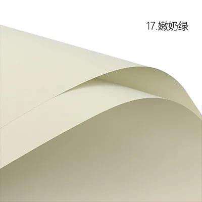 Solid Color Paper Thickened Korean Bouquet Packaging,22.8*22.8 inch - 20 sheets - Huayi Flower Wraps