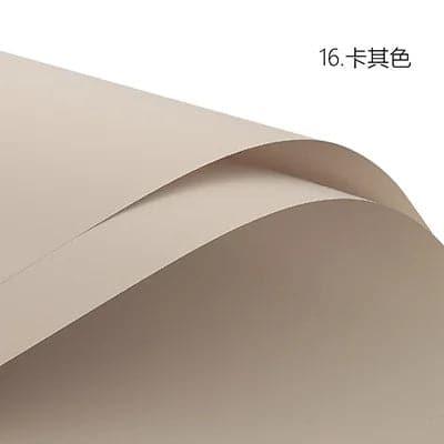 Solid Color Paper Thickened Korean Bouquet Packaging,22.8*22.8 inch - 20 sheets - Huayi Flower Wraps