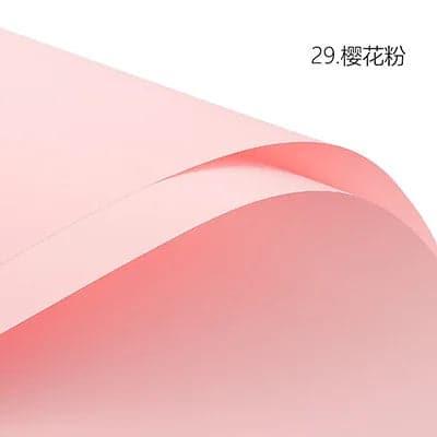 Solid Color Paper Thickened Korean Bouquet Packaging,22.8*22.8 inch - 20 sheets - Huayi Flower Wraps