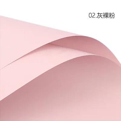 Solid Color Paper Thickened Korean Bouquet Packaging,22.8*22.8 inch - 20 sheets - Huayi Flower Wraps