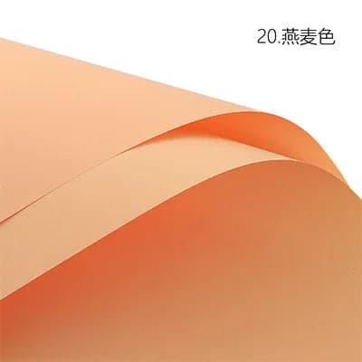 Solid Color Paper Thickened Korean Bouquet Packaging,22.8*22.8 inch - 20 sheets - Huayi Flower Wraps