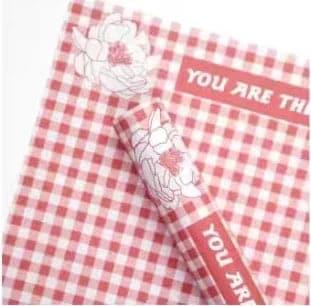 Square Patterned Wrapping Paper 100% Waterproof,22.8*22.8 inch - 20 sheets - Huayi Flower Wraps