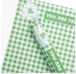 Square Patterned Wrapping Paper 100% Waterproof,22.8*22.8 inch - 20 sheets - Huayi Flower Wraps