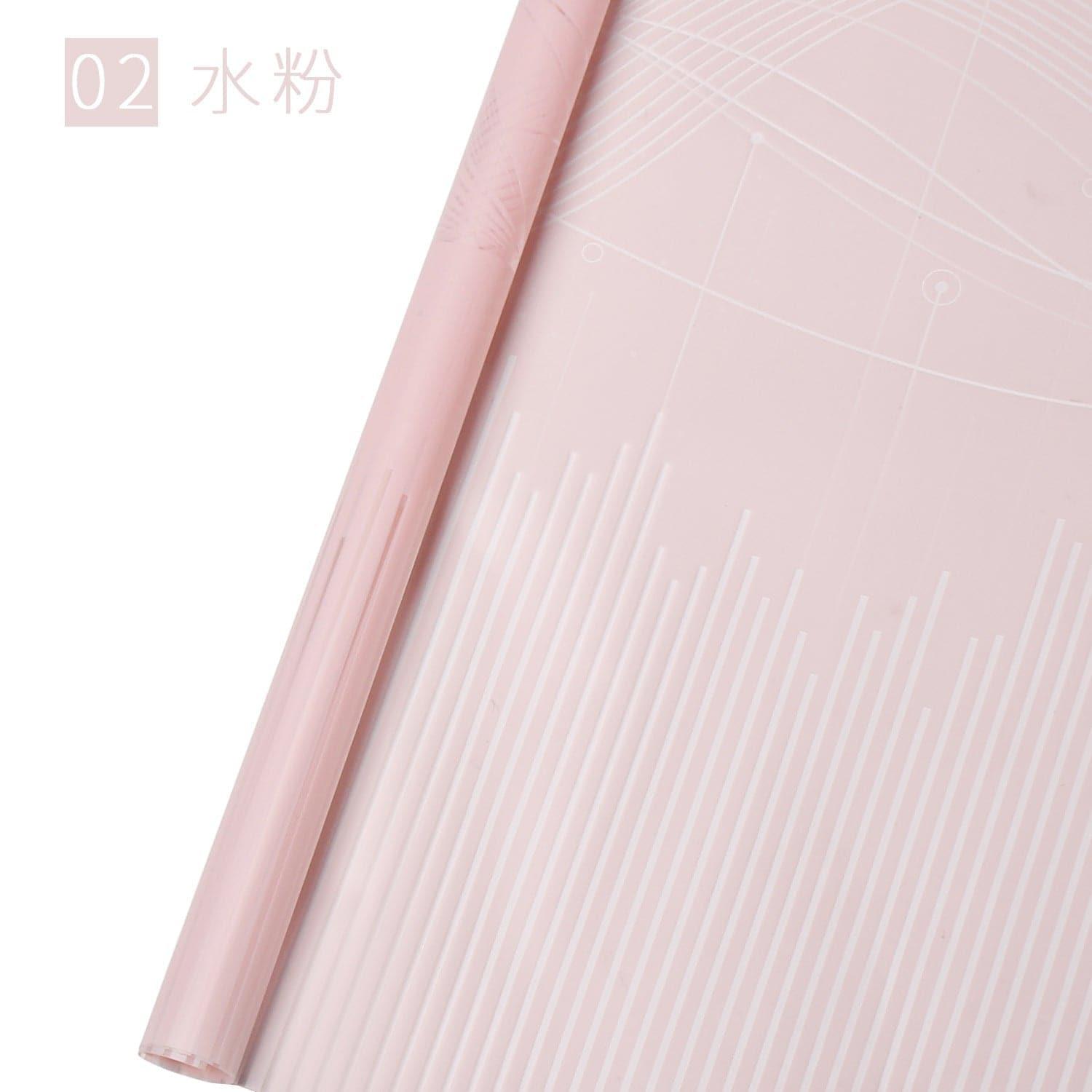 Striped Paper Flower Wrapping Paper Waterproof ,22.8*22.8 inch - 20 sheets - Huayi Flower Wraps