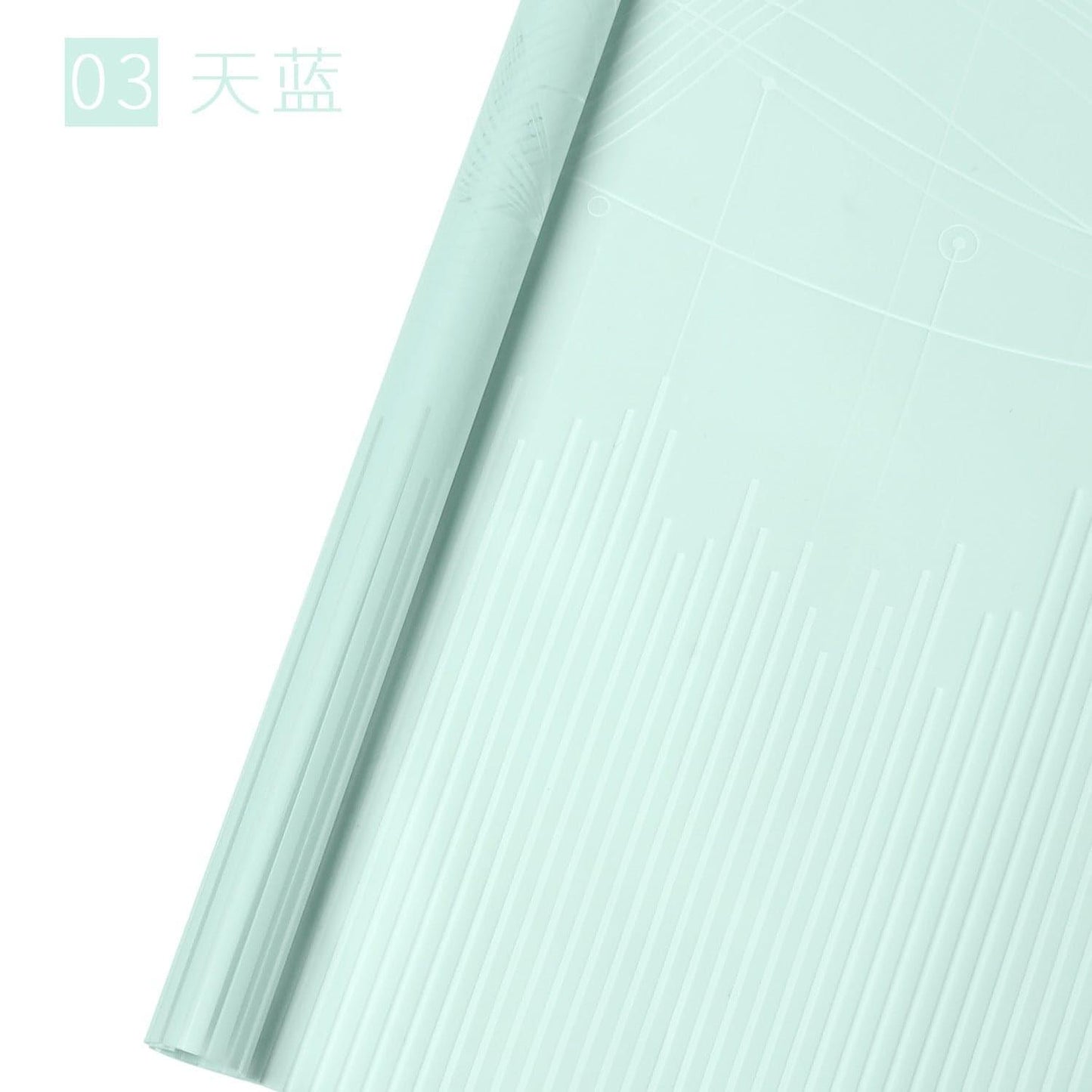 Striped Paper Flower Wrapping Paper Waterproof ,22.8*22.8 inch - 20 sheets - Huayi Flower Wraps