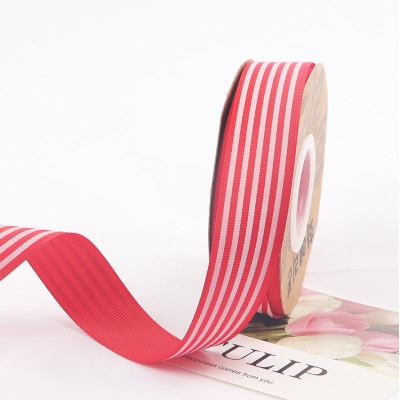 Striped Ribbon Flowers Wrapping Material Bouquet - Huayi Flower Wraps