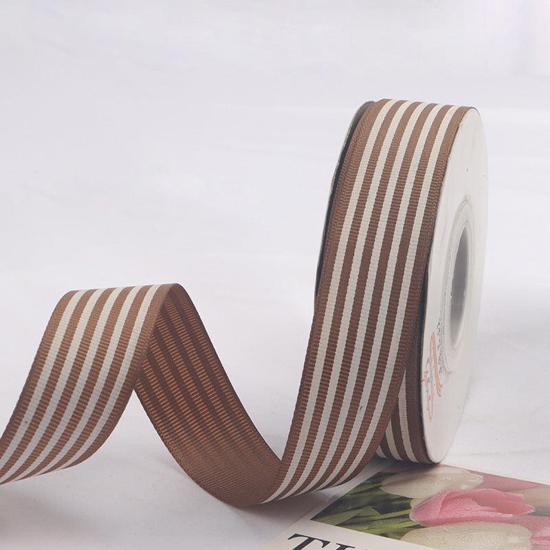 Striped Ribbon Flowers Wrapping Material Bouquet - Huayi Flower Wraps