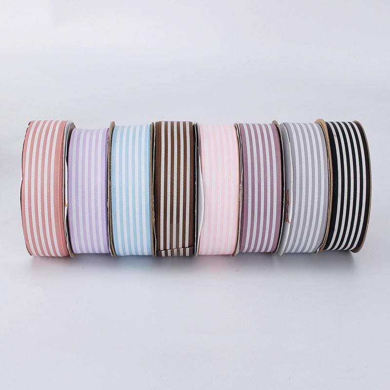 Striped Ribbon Flowers Wrapping Material Bouquet - Huayi Flower Wraps