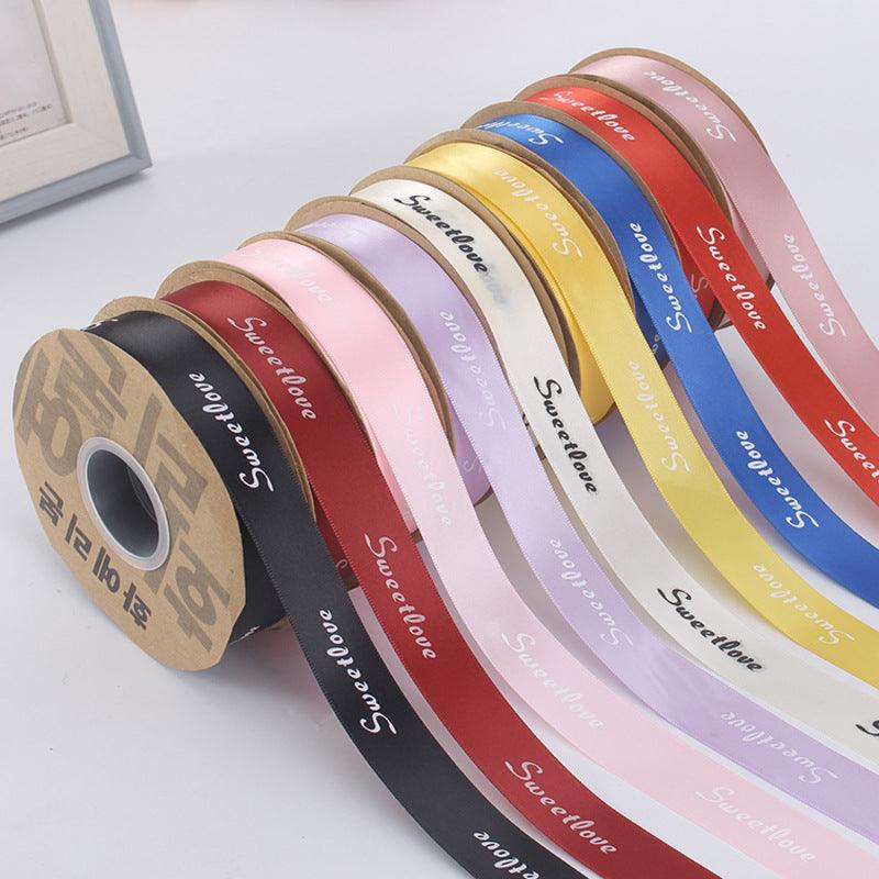 Suneshine Ribbon, Flower Packaging Material Bouquet 2.5cm 40 Yards - Huayi Flower Wraps