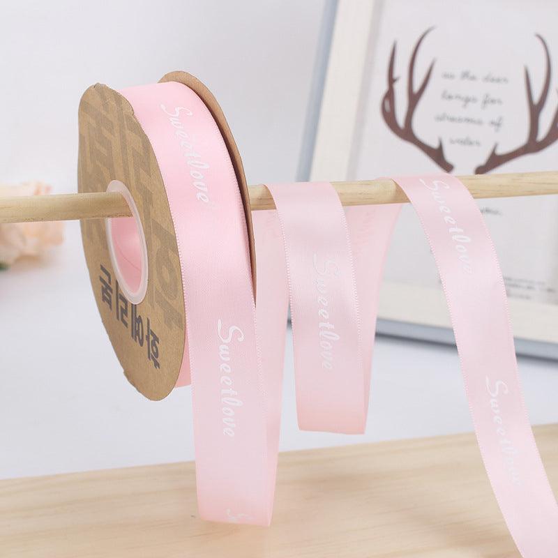 Suneshine Ribbon, Flower Packaging Material Bouquet 2.5cm 40 Yards - HUAYI