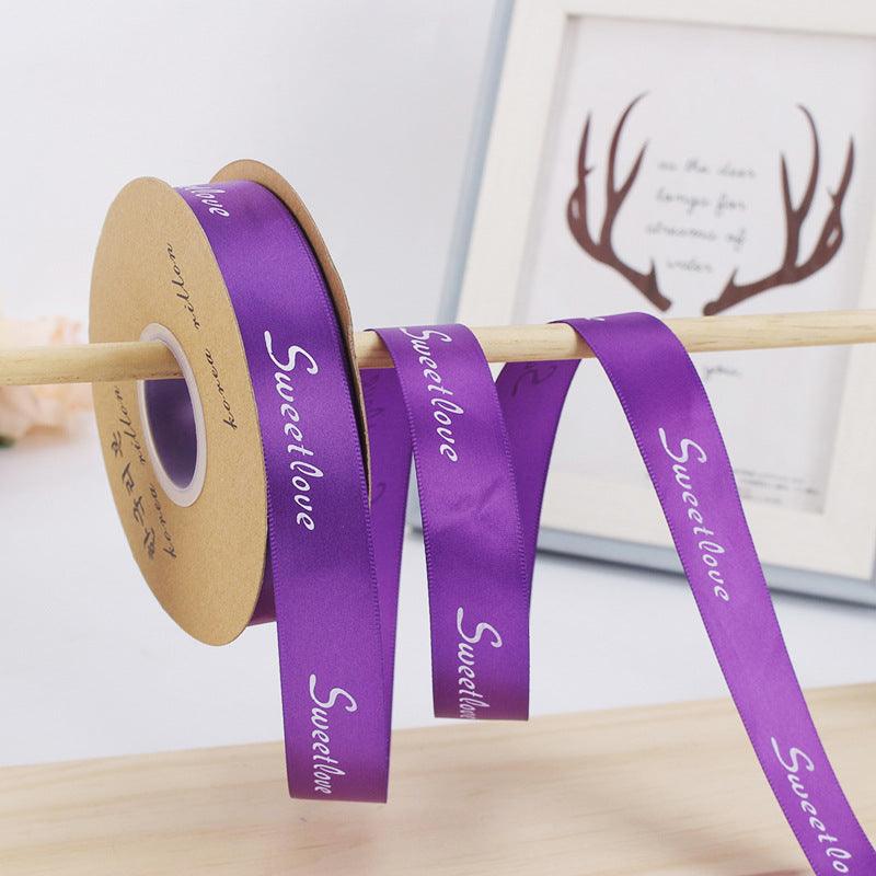 Suneshine Ribbon, Flower Packaging Material Bouquet 2.5cm 40 Yards - HUAYI