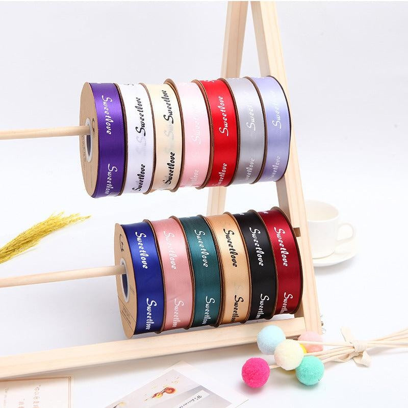 Suneshine Ribbon, Flower Packaging Material Bouquet 2.5cm 40 Yards - HUAYI