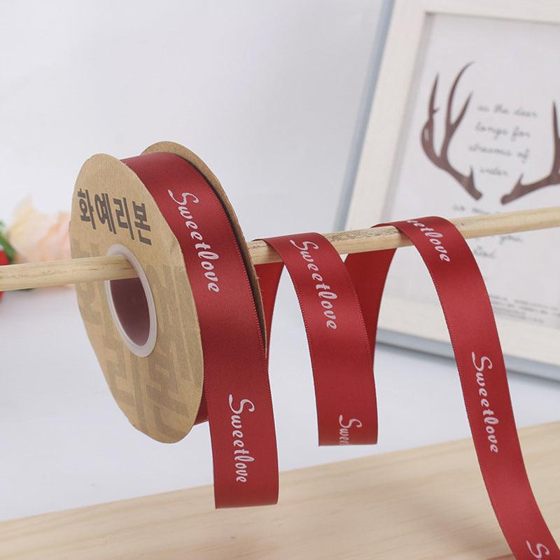 Suneshine Ribbon, Flower Packaging Material Bouquet 2.5cm 40 Yards - HUAYI