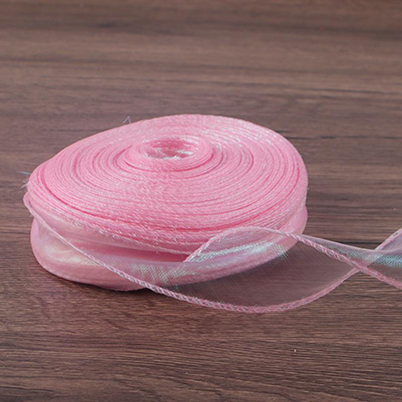 Symphony Mermaid Yarn Flower Bouquet Packaging Symphony Ribbon Ribbon,10 yard - HUAYI