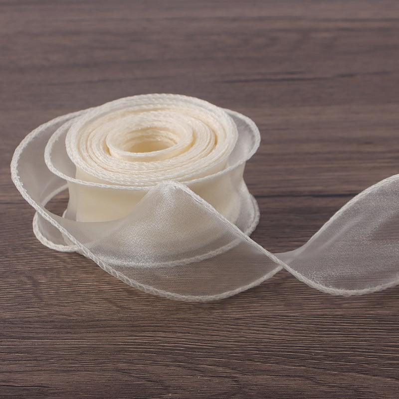 Symphony Mermaid Yarn Flower Bouquet Packaging Symphony Ribbon Ribbon,10 yard.