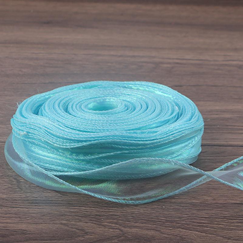 Symphony Mermaid Yarn Flower Bouquet Packaging Symphony Ribbon Ribbon,10 yard - HUAYI