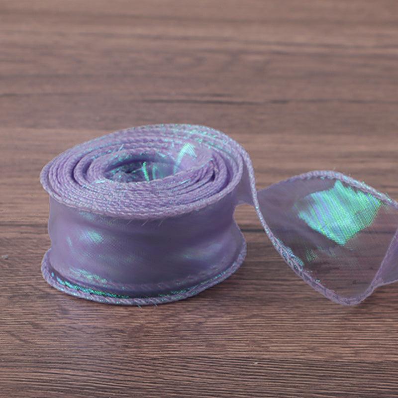 Symphony Mermaid Yarn Flower Bouquet Packaging Symphony Ribbon Ribbon,10 yard - HUAYI