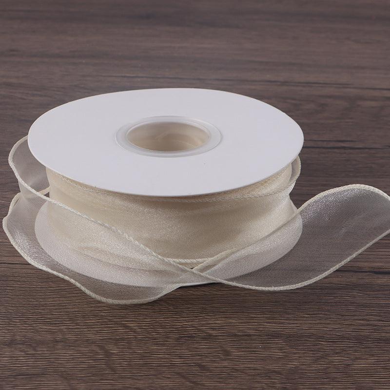 Symphony Mermaid Yarn Flower Bouquet Packaging Symphony Ribbon Ribbon,10 yard - HUAYI