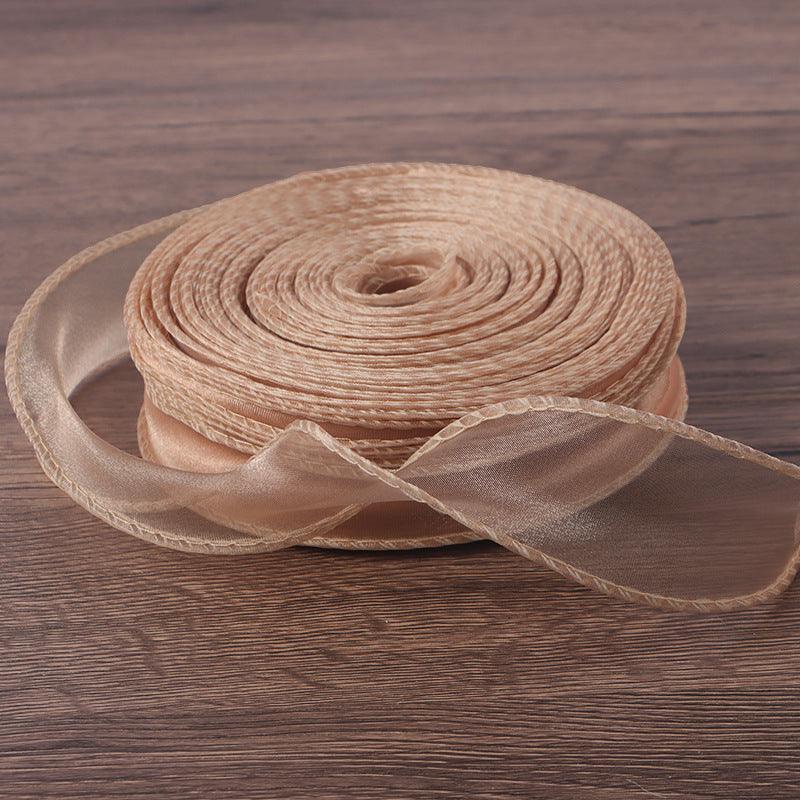 Symphony Mermaid Yarn Flower Bouquet Packaging Symphony Ribbon Ribbon,10 yard.