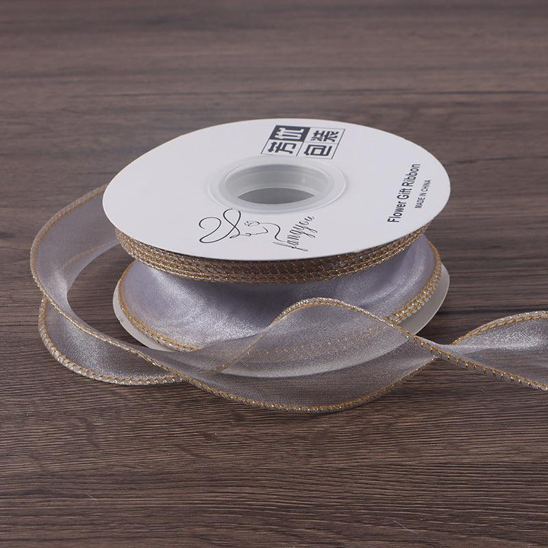 Symphony Mermaid Yarn Flower Bouquet Packaging Symphony Ribbon Ribbon,10 yard - HUAYI