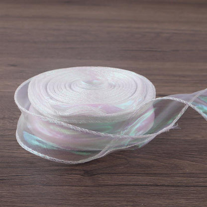Symphony Mermaid Yarn Flower Bouquet Packaging Symphony Ribbon Ribbon,10 yard - HUAYI