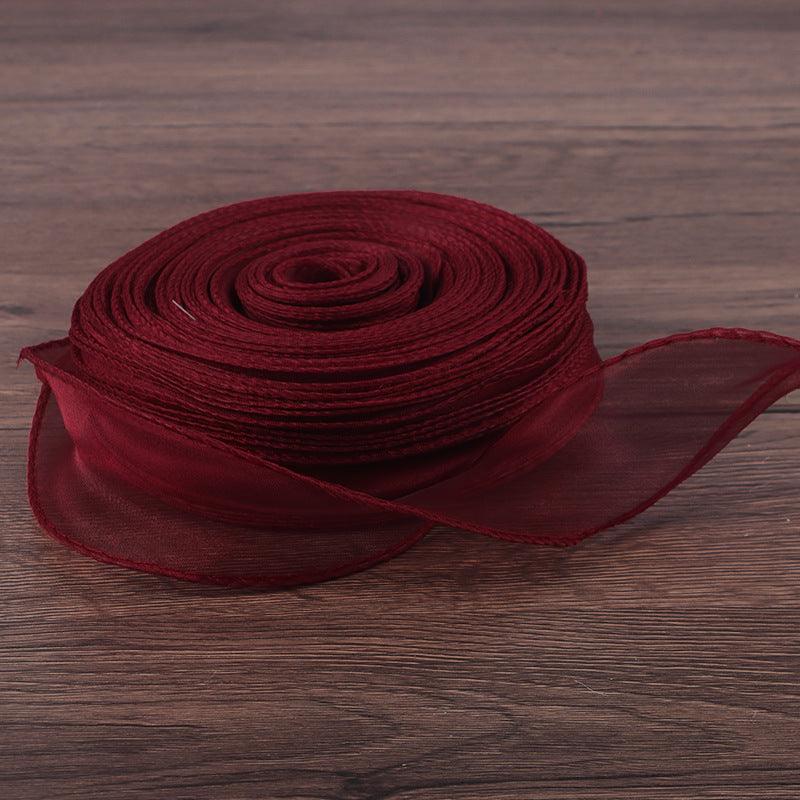 Symphony Mermaid Yarn Flower Bouquet Packaging Symphony Ribbon Ribbon,10 yard.