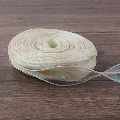 Symphony Mermaid Yarn Flower Bouquet Packaging Symphony Ribbon Ribbon,10 yard - HUAYI