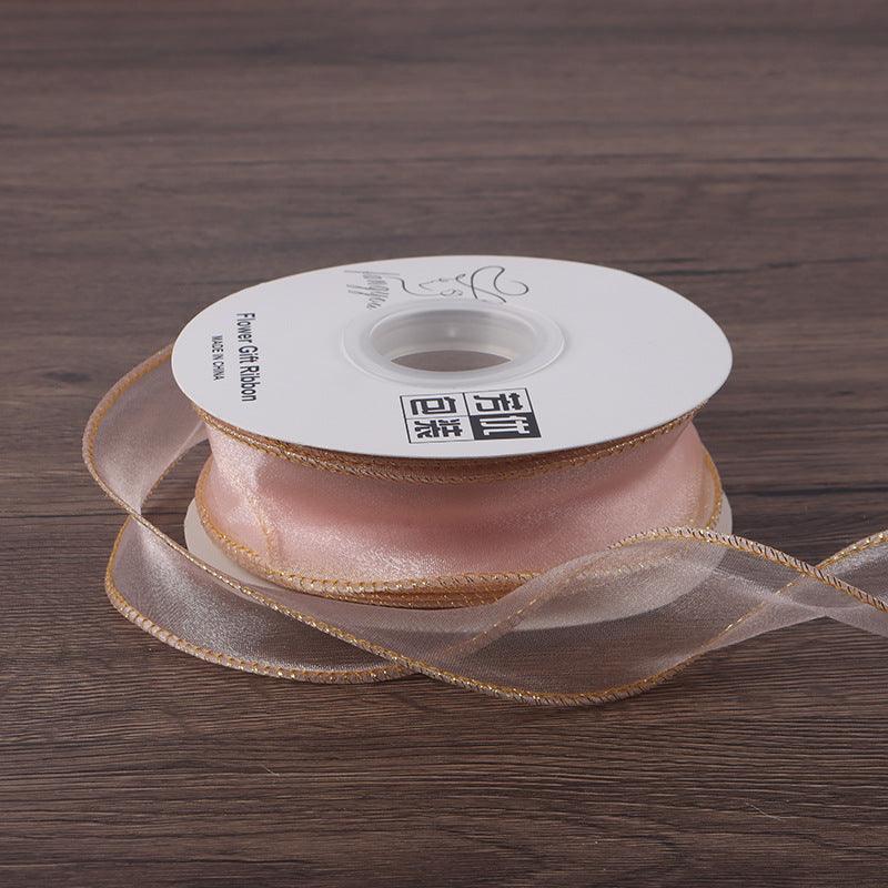 Symphony Mermaid Yarn Flower Bouquet Packaging Symphony Ribbon Ribbon,10 yard - HUAYI