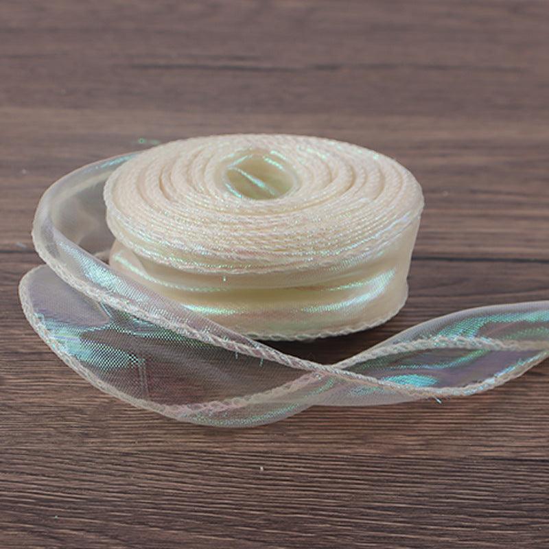 Symphony Mermaid Yarn Flower Bouquet Packaging Symphony Ribbon Ribbon,10 yard.