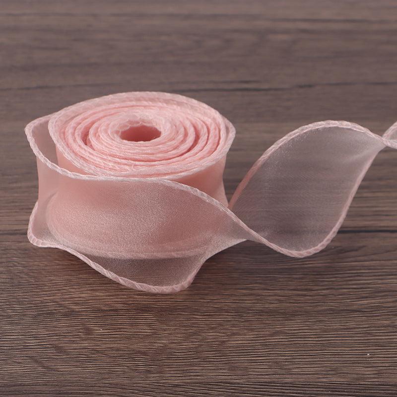 Symphony Mermaid Yarn Flower Bouquet Packaging Symphony Ribbon Ribbon,10 yard.