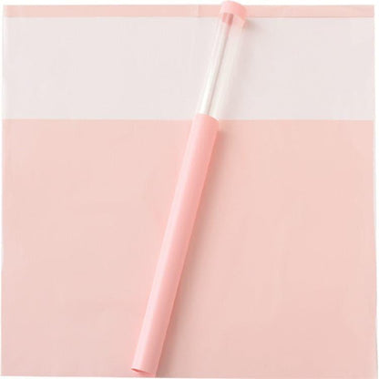 Transparent Paper Cellophane Flower Wrapping Paper Opp Waterproof,22.8*22.8 inch - 20 sheets - Huayi Flower Wraps