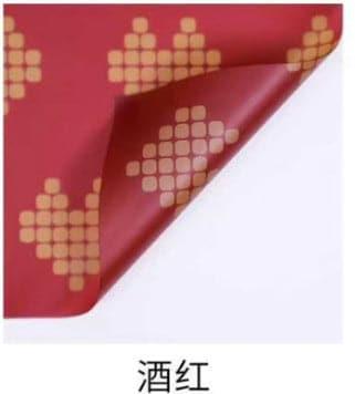 Valentine's Day Love Pattern Flower Wrapping Paper,22.8*22.8 Inch-20 Sheets - Huayi Flower Wraps